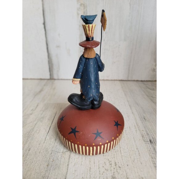 Williraye Studio uncle sam Star Spangled 8301 Banner 2001 windup USA - Picture 4 of 7